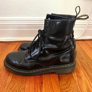 Dr Martens 1460 Black Leather Boots Sz 7